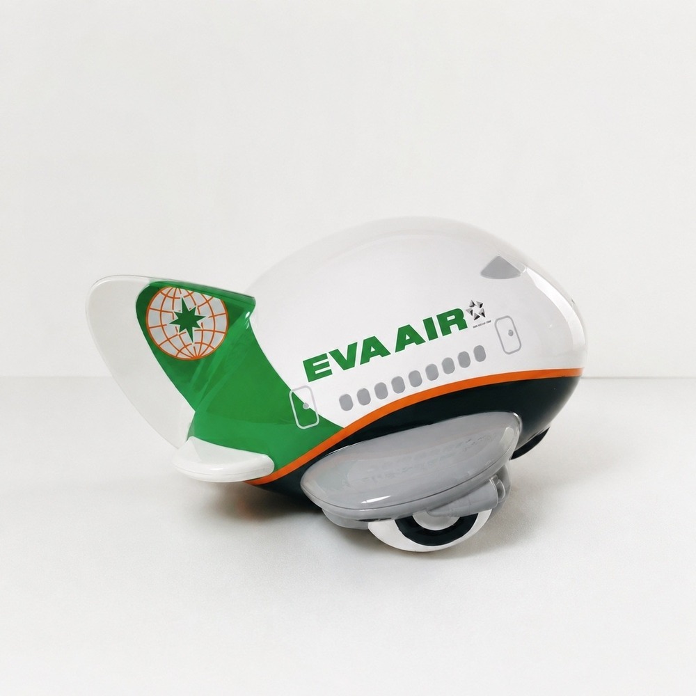 EVA AIR STAR ALLIANCE 3 WHEELED AIRPLANE MODEL TOY Collectible NEW In Box Rare